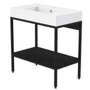 Meuble vasque 81 x 46cm...