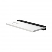 Shelf for soap Black Nautic