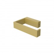 Toilet roll holder Gold Nautic