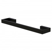 Towel holder 40cm Black Nautic