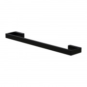 Towel holder 50cm Black Nautic