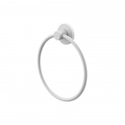 Ring towel holder White...