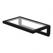 Estante de pared 40cm Black...