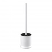 Short toilet brush to stand