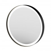 Round mirror with large...