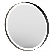 Round mirror with large...