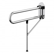 Folding grab bar with...