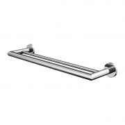 Double towel holder Ø25mm -...