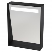 Reclinable mirror with...