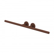 Toallero doble 60cm Rust...