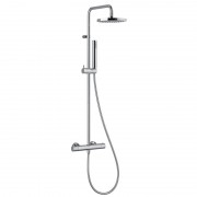 Thermostatic shower column