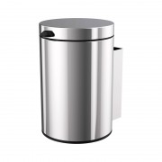 Round wastebin wallmounted 3L