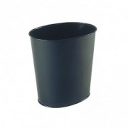 Round metal epoxy bin 15L