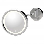 Wall mounted mirror with...